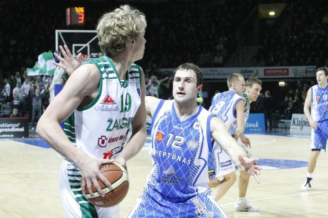 „Žalgiris“ uostamiestyje patiesė „Neptūną“
