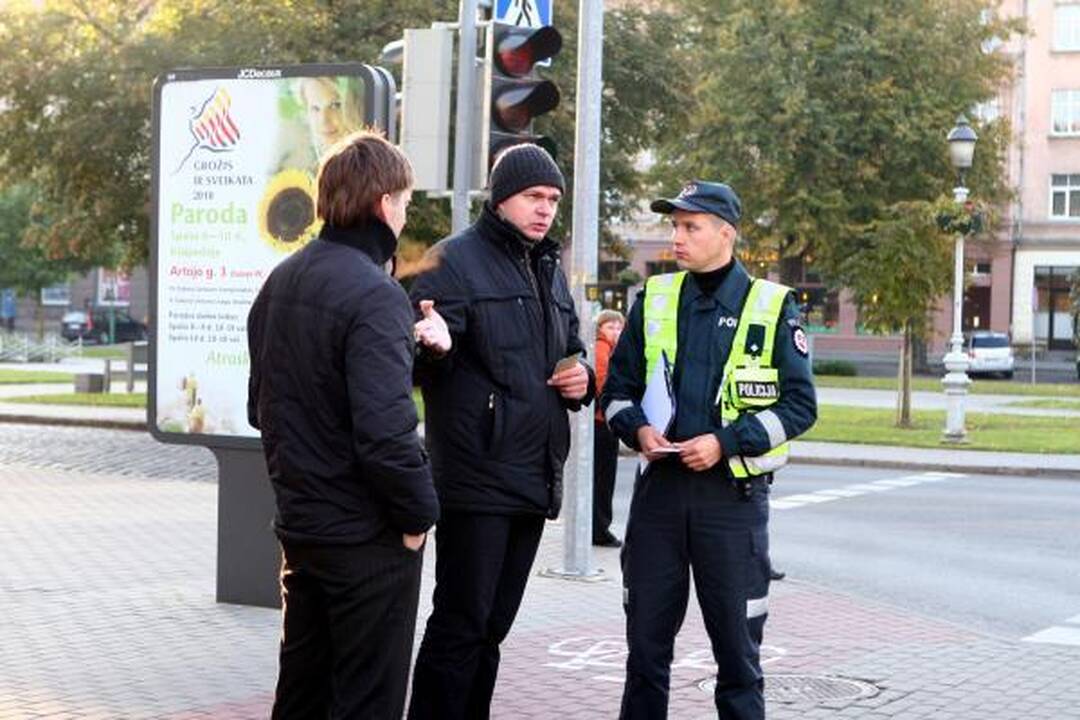 Rytas Klaipėdoje: dvi avarijos ir viena nukentėjusioji