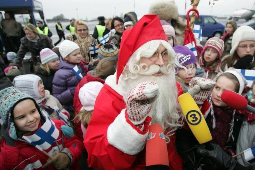 Vilniuje vieši Kalėdų Senelis iš Suomijos 