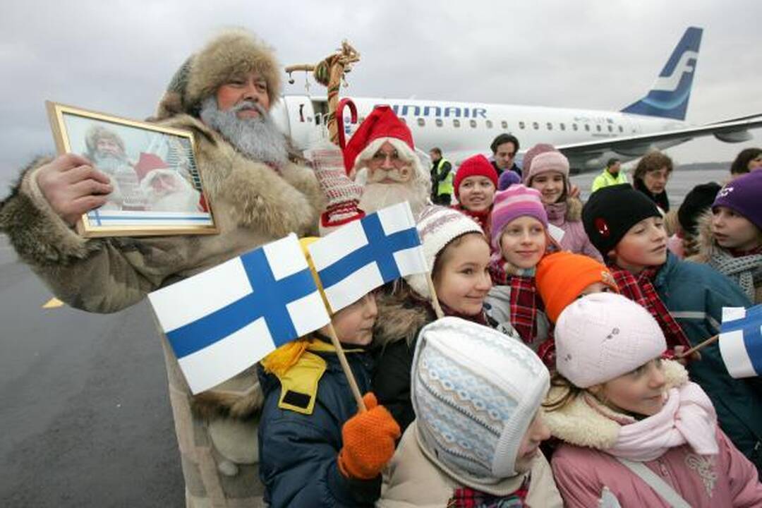 Vilniuje vieši Kalėdų Senelis iš Suomijos 