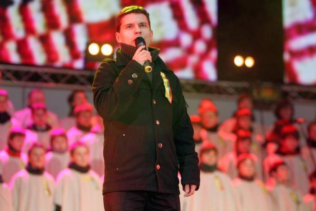 Katedros aikštėje - iškilmingas kovo 11-osios koncertas „Tikime laisve”