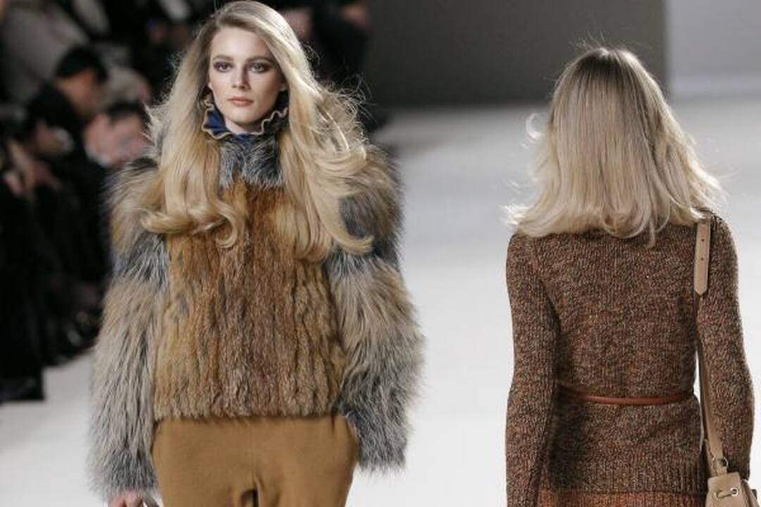 Rudens mados tendencijos: dirbtinis kailis