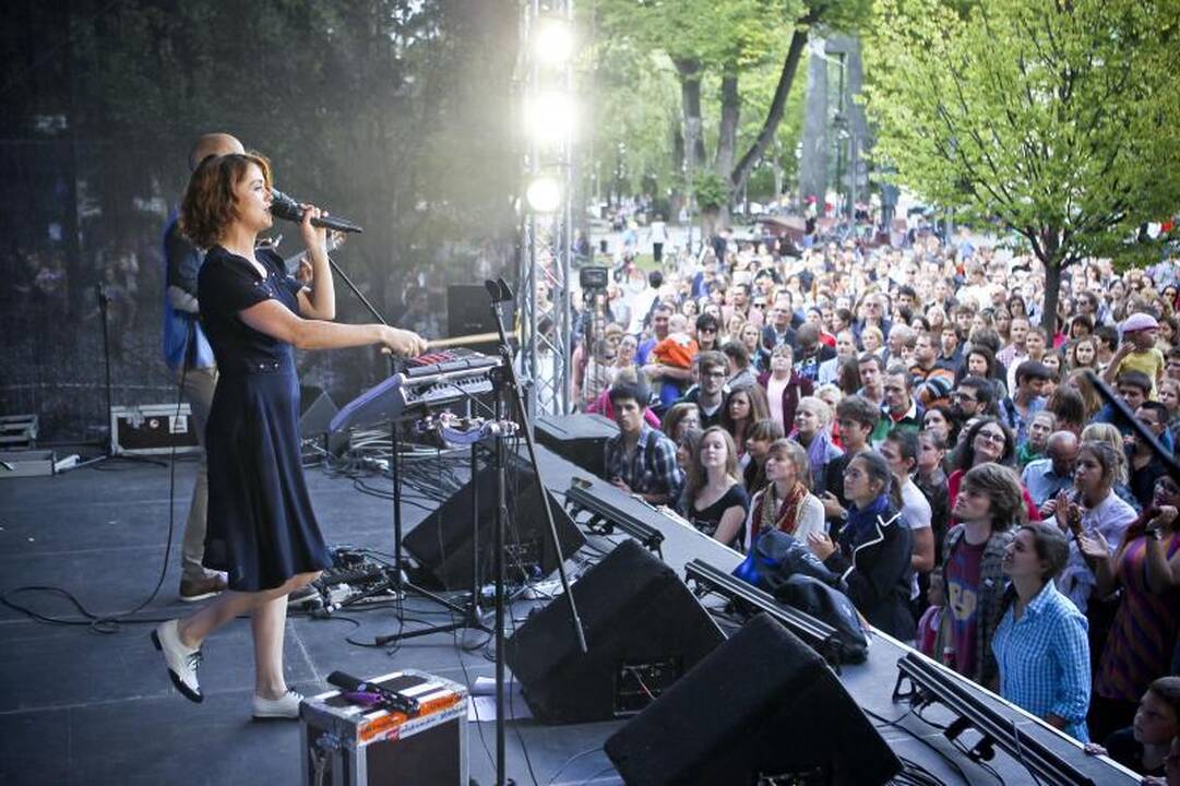 Vilniuje skambėjo J.Didžiulio ir „bitlų“ muzika