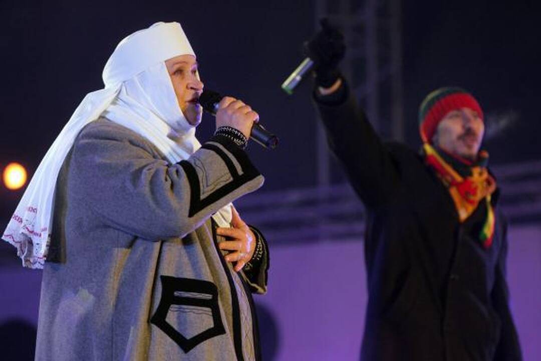 Katedros aikštėje - iškilmingas kovo 11-osios koncertas „Tikime laisve”