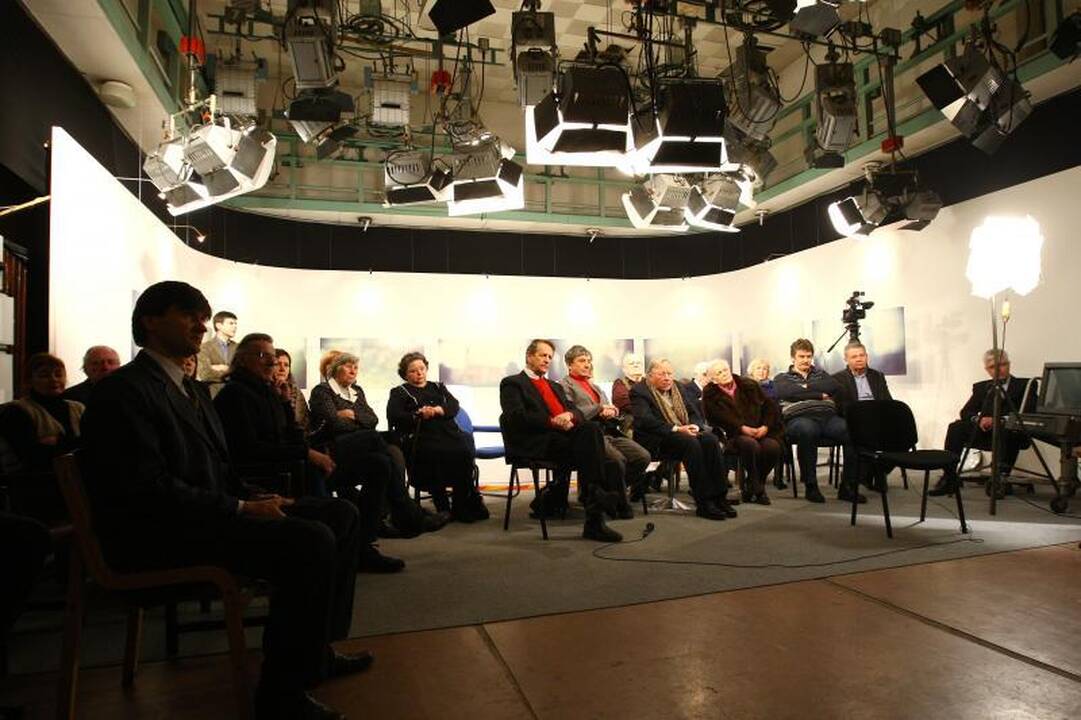 Kauno televizijos ir radijo darbuotojai prisiminė dramatiškąją naktį