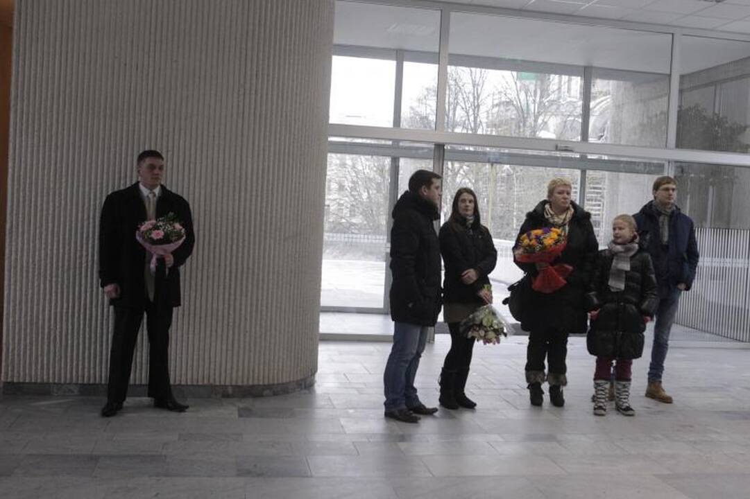 Į Santuokų rūmus meilės dieną žengė ir Seimo narys