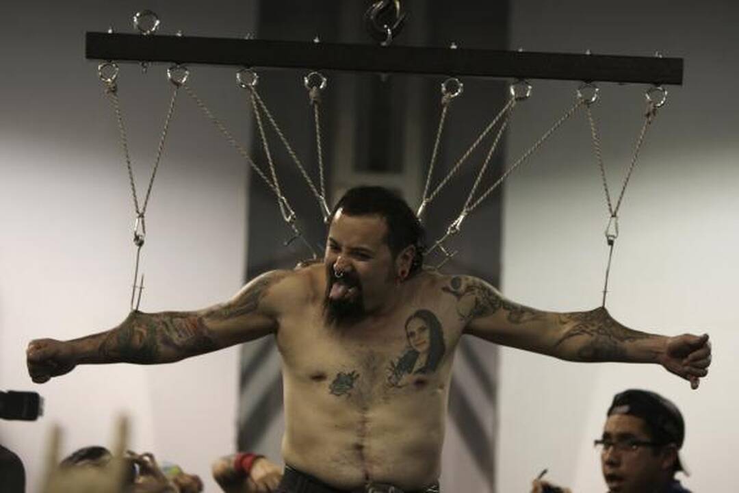 Savaitgalį Kolumbijos sostinę užvaldė tatuiruočių ir kūno menas