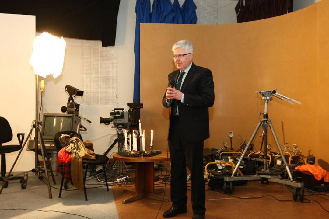 Kauno televizijos ir radijo darbuotojai prisiminė dramatiškąją naktį