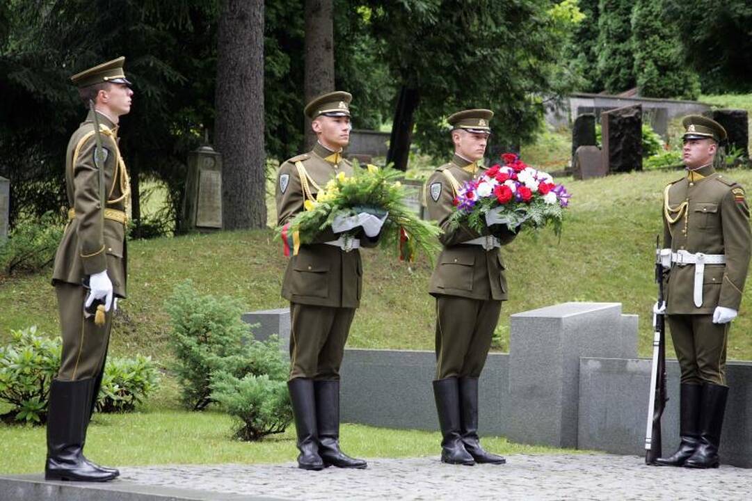 Vilniuje Napoleono kariams atidengta atminimo lenta