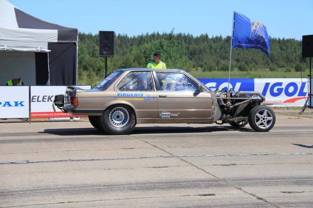 „Drag“ lenktynėse pasiektas naujas Lietuvos rekordas