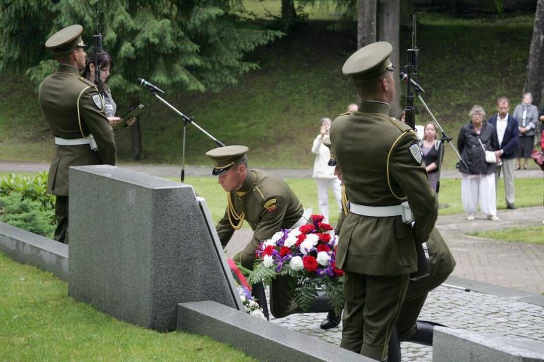 Vilniuje Napoleono kariams atidengta atminimo lenta