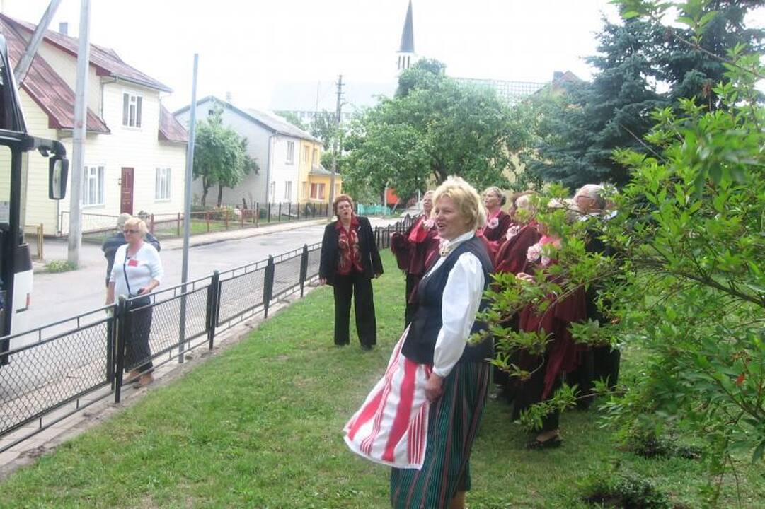 Gargžduose - neregėti užsienio turistų srautai