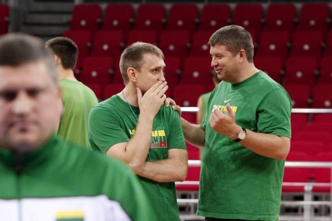 Lietuva - Kinija: svarbiausias aštuntfinalio mūšis - krepšininkų galvose