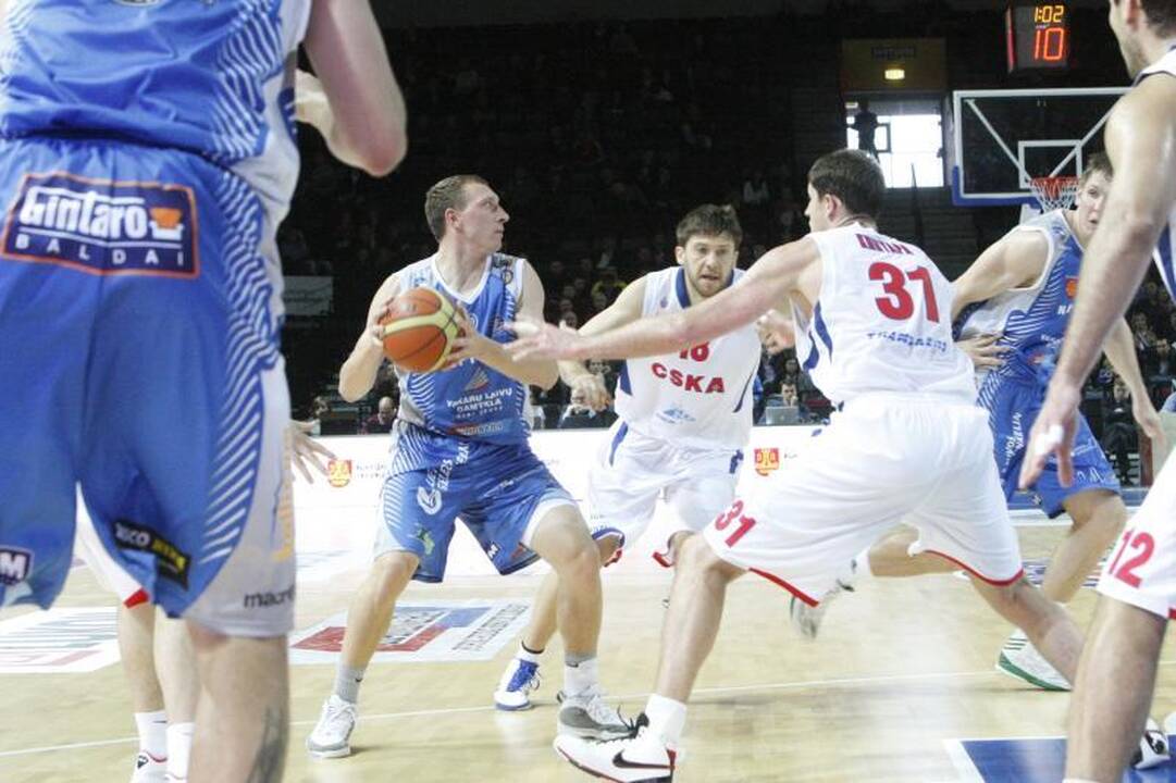 „Neptūno“ krepšininkai vos nenukovė Maskvos CSKA (komentarai)