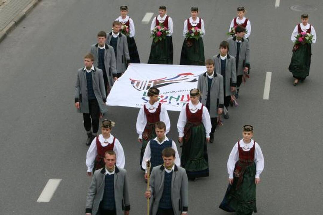 Klaipėdoje šurmuliavo dainų šventė