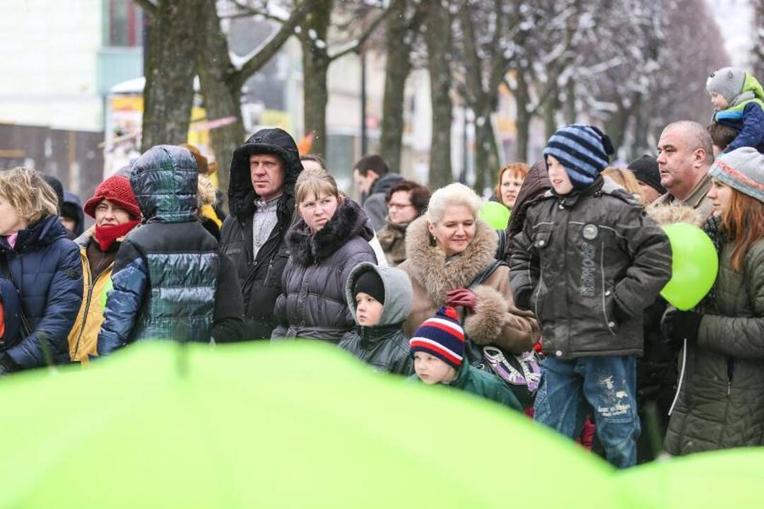 Velykų šventėje mažiesiems sveikino ir su Kalėdomis