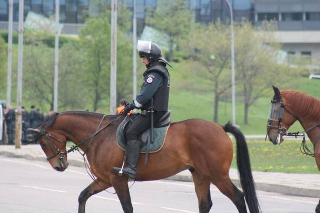 Po eitynių - riaušės. P.Gražulis ir K.Uoka išvesdinti jėga