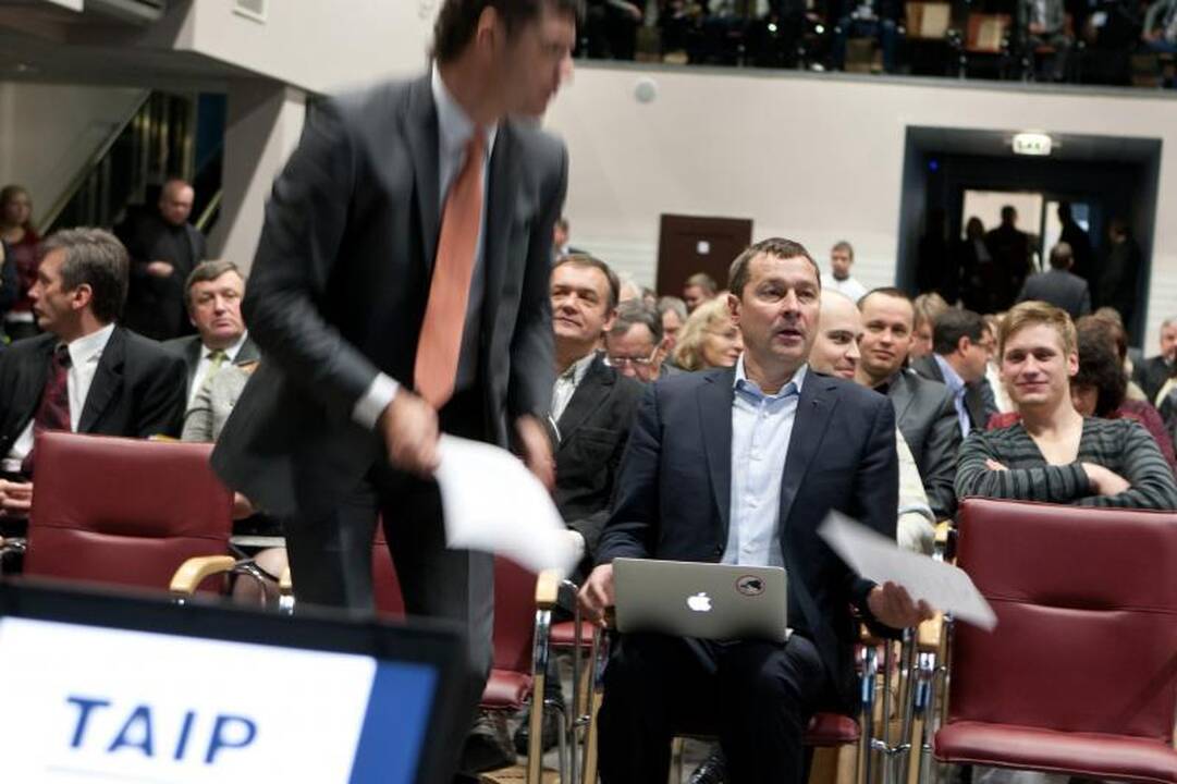 Sąjungos TAIP pirmininku vienbalsiai išrinktas A.Zuokas (papildyta)