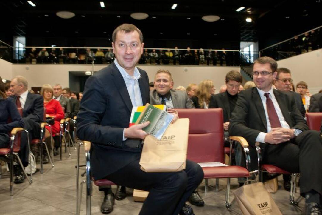Sąjungos TAIP pirmininku vienbalsiai išrinktas A.Zuokas (papildyta)