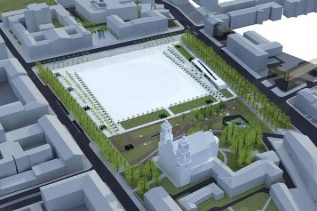 Lukiškių aikštės projektus viešai pristatys patys autoriai