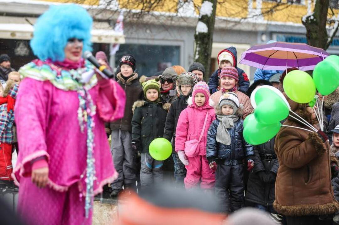 Velykų šventėje mažiesiems sveikino ir su Kalėdomis
