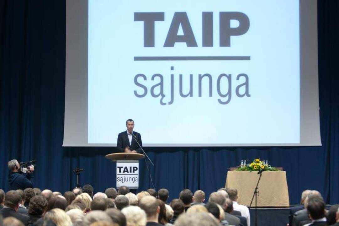 Sąjungos TAIP pirmininku vienbalsiai išrinktas A.Zuokas (papildyta)