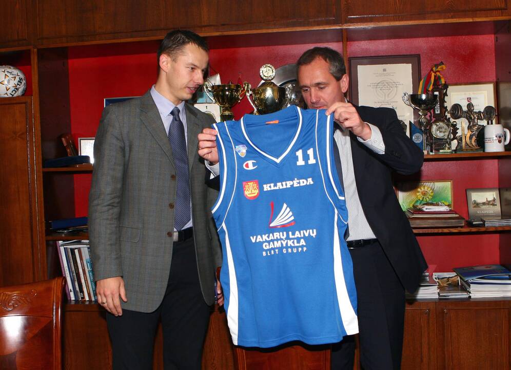Sezono išvakarėse – „Neptūno“ sutartys su rėmėjais
