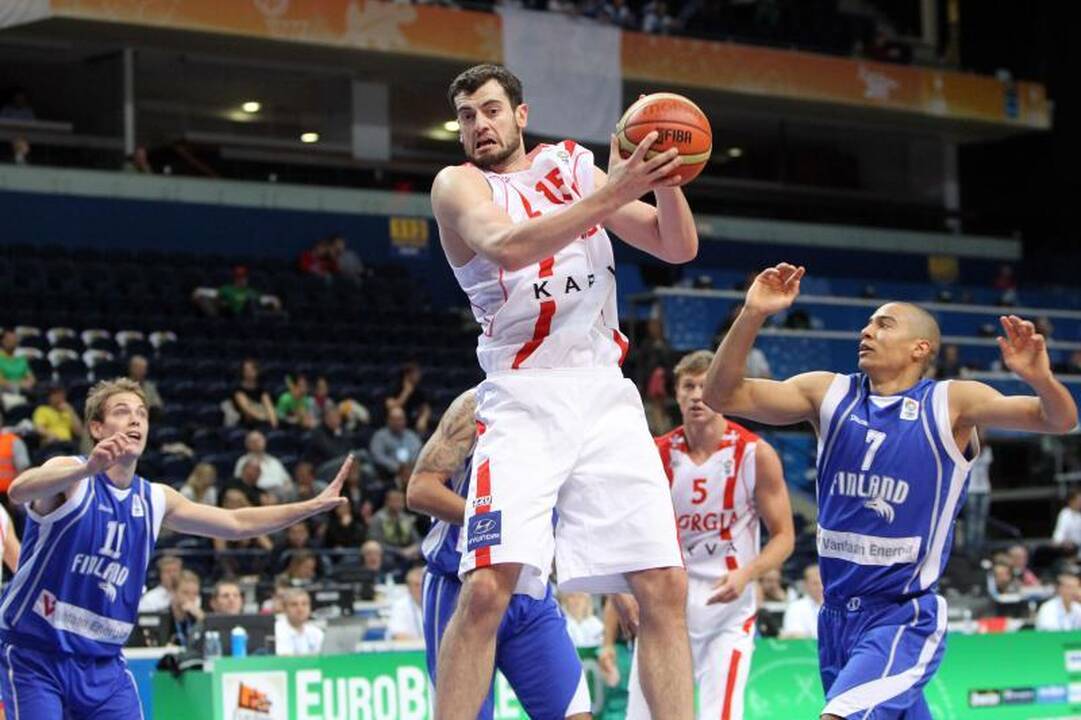 Vilniaus arena: suomiai įveikė gruzinus - 87:73