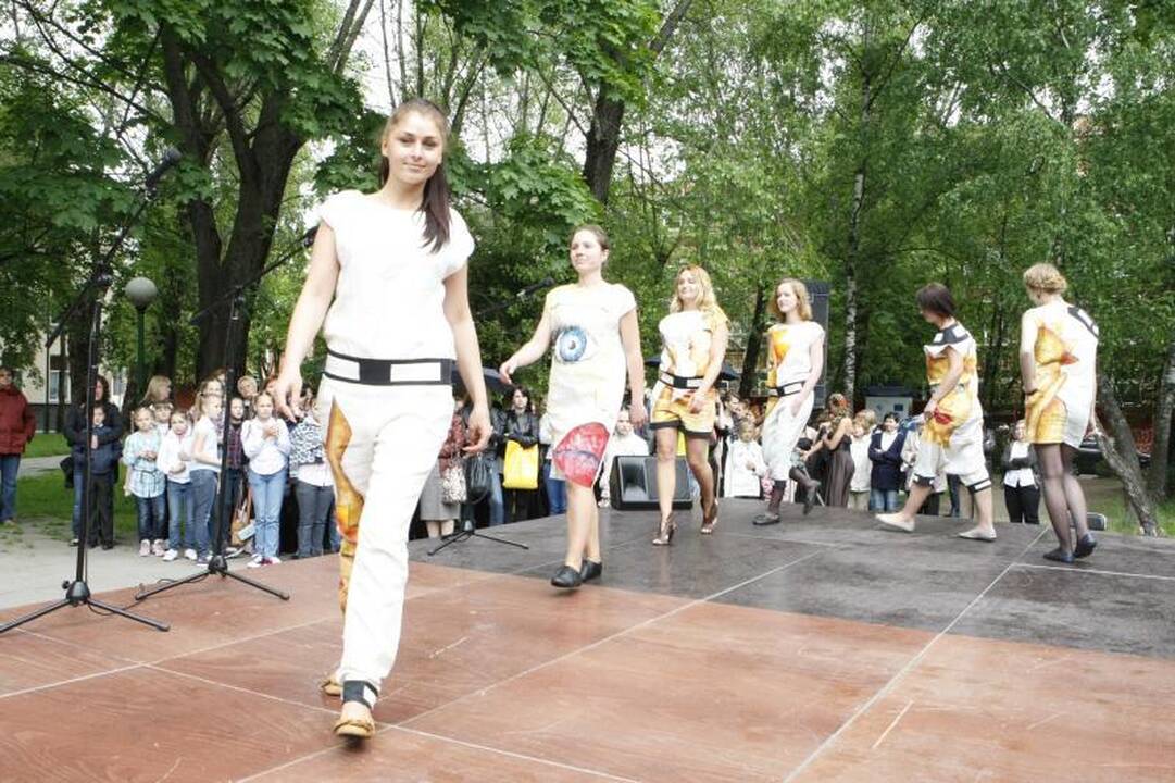 Puodžių gatvėje šurmuliavo miesto gimtadieniui skirta šventė