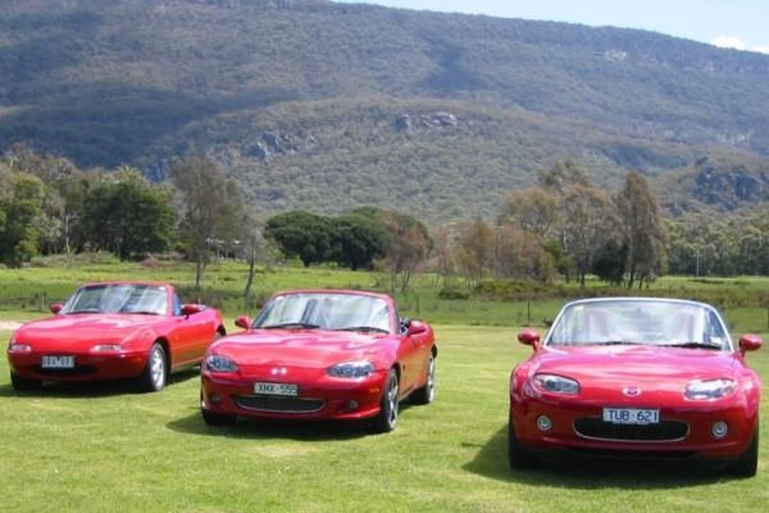 „Mazda MX-5“ mini dvidešimtmetį Europoje 
