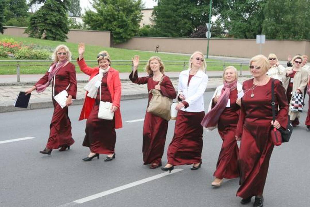 Klaipėdoje šurmuliavo dainų šventė