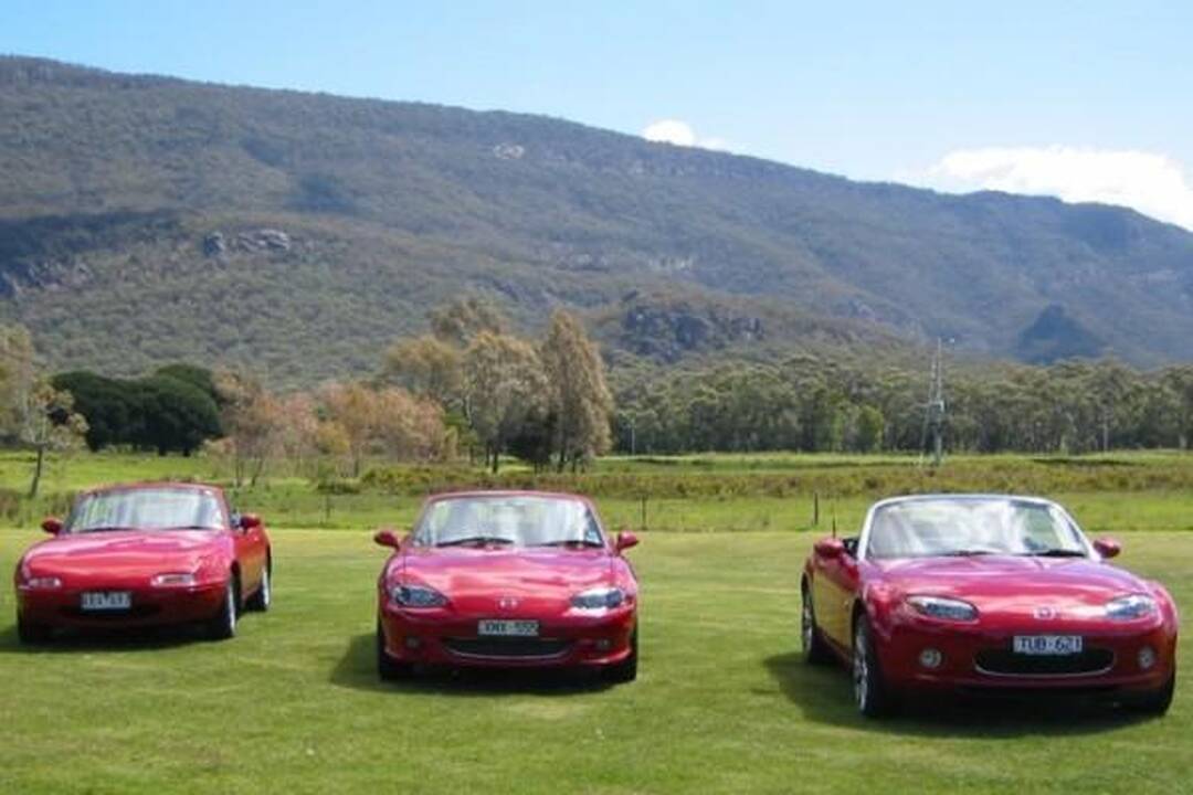 „Mazda MX-5“ mini dvidešimtmetį Europoje 