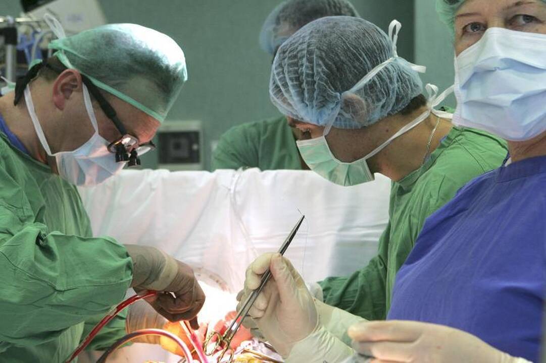 Kauno klinikose atlikta pirmoji Lietuvoje pakartotinė širdies transplantacija