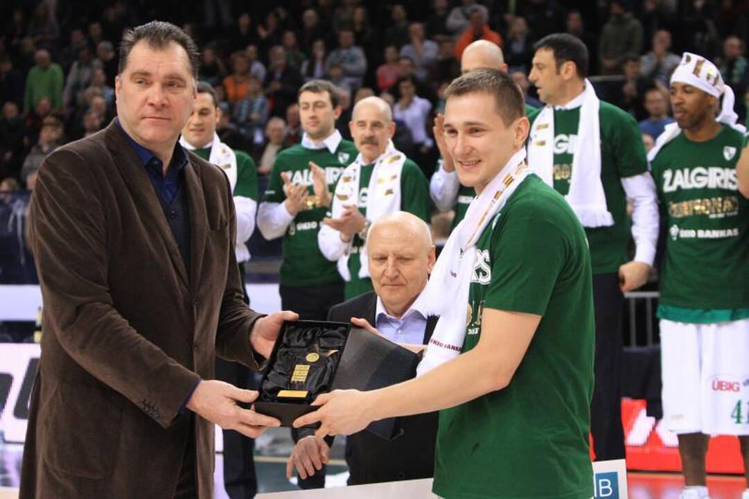 P.Jankūnas apie MVP prizą: pakviesiu komandos draugus vakarienės