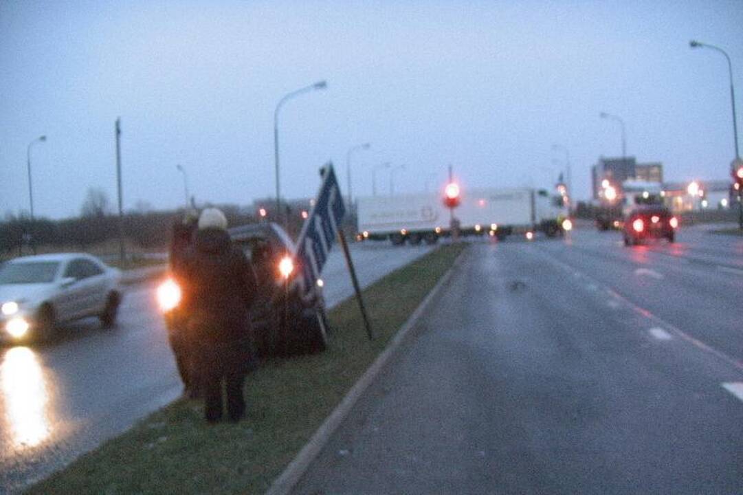 Tarptautinėje perkėloje – policijos reidas  