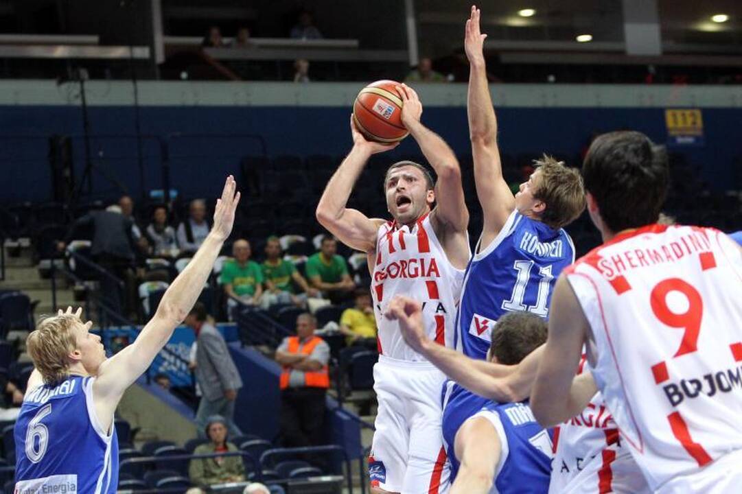 Vilniaus arena: suomiai įveikė gruzinus - 87:73
