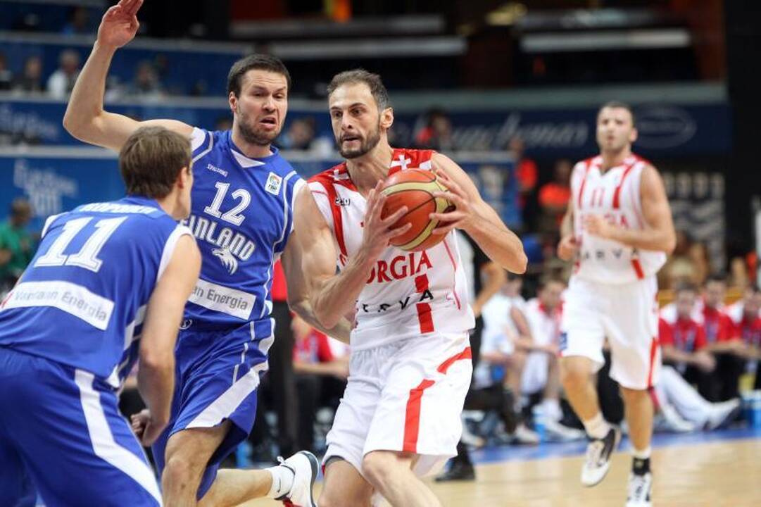 Vilniaus arena: suomiai įveikė gruzinus - 87:73