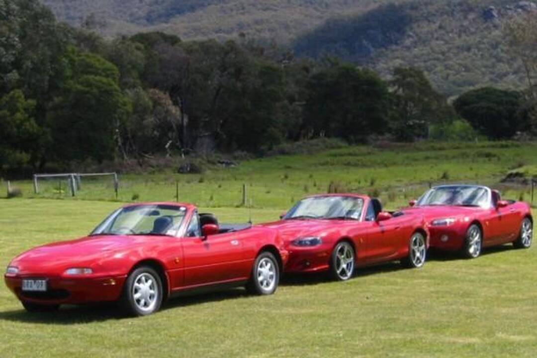 „Mazda MX-5“ mini dvidešimtmetį Europoje 
