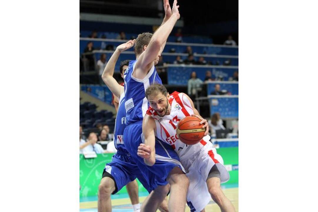 Vilniaus arena: suomiai įveikė gruzinus - 87:73