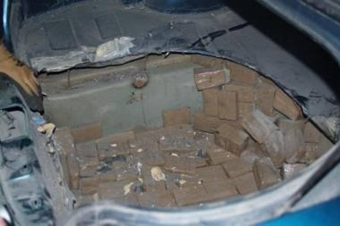 Kontrabanda: šimtai kilogramų narkotikų iš Ispanijos per Lietuvą keliaudavo į Rusiją.