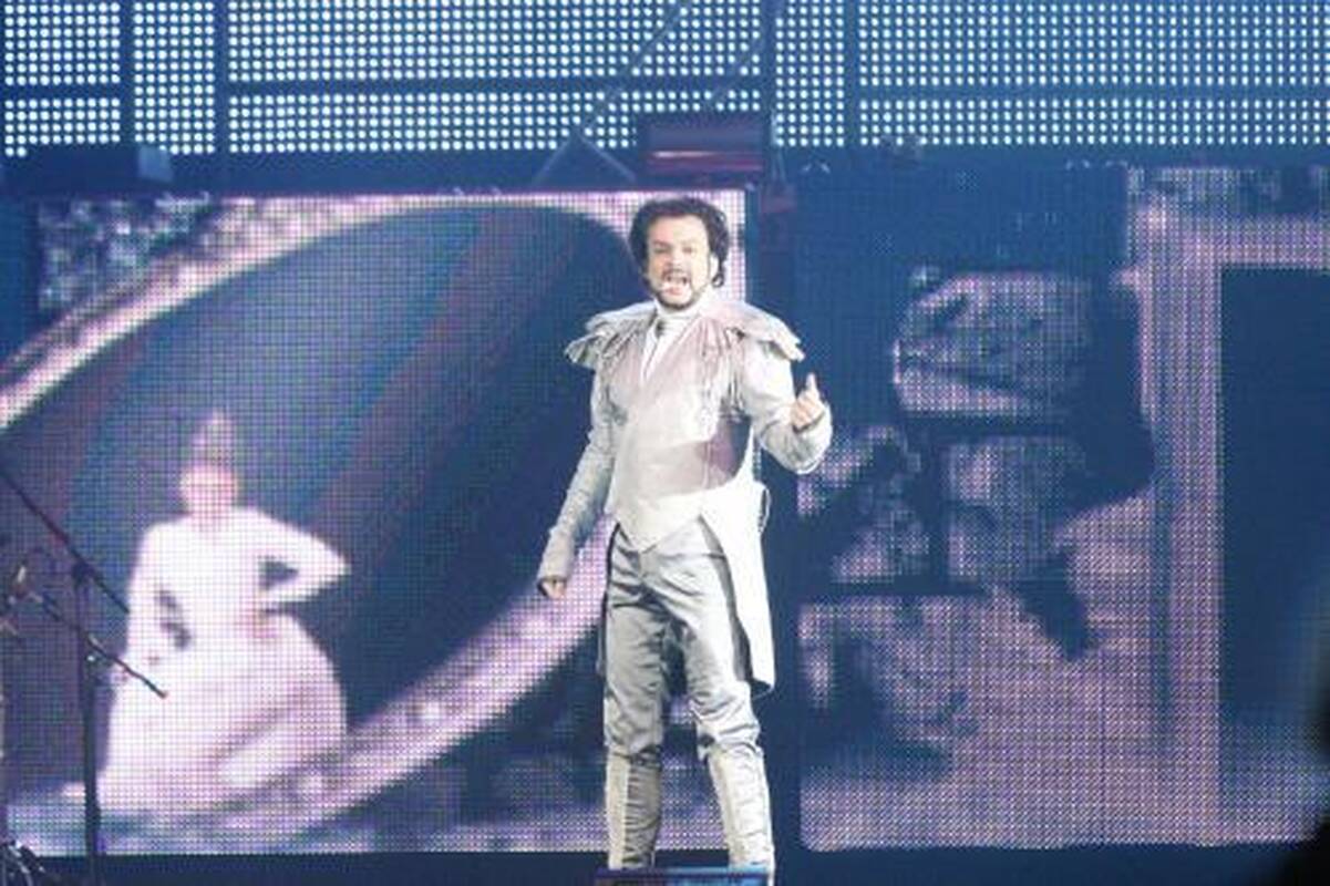 F.Kirkorovas pasišaipė iš savęs