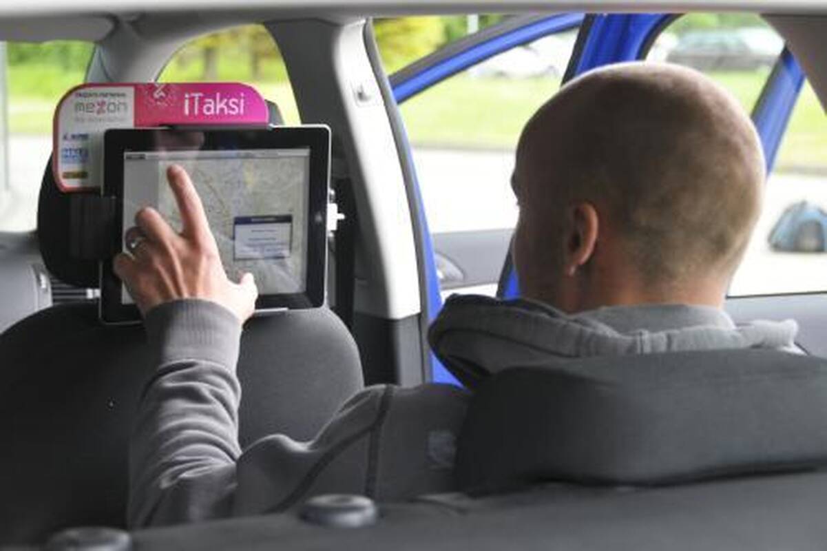 Vilniuje pristatytas "iTaksi"