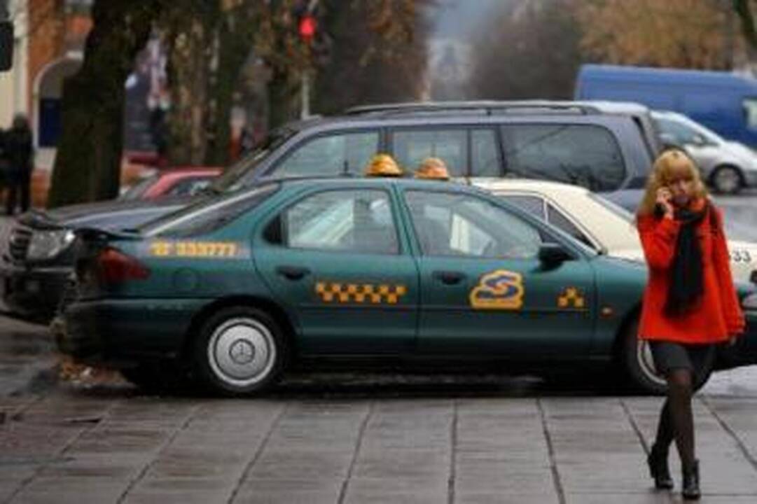 Laukia: taksi paslaugomis kauniečiai naudojasi tik tada, kai nėra kitos išeities.