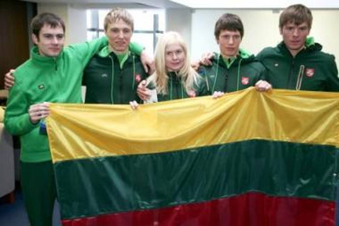 Olimpiečiai: V.Rumiancevas, M.Vaičiulis, I.Terentjeva, M.Strolia ir A.Novoselskis startuos Vankuverio žiemos žaidynėse.