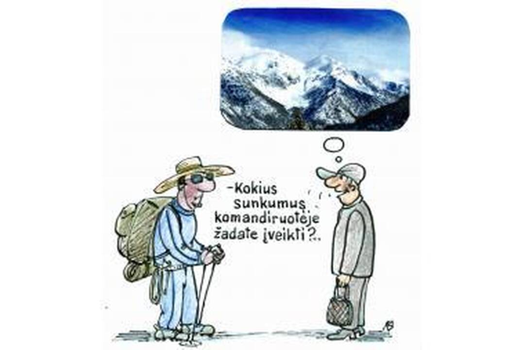 Į komandiruotę – pailsėti