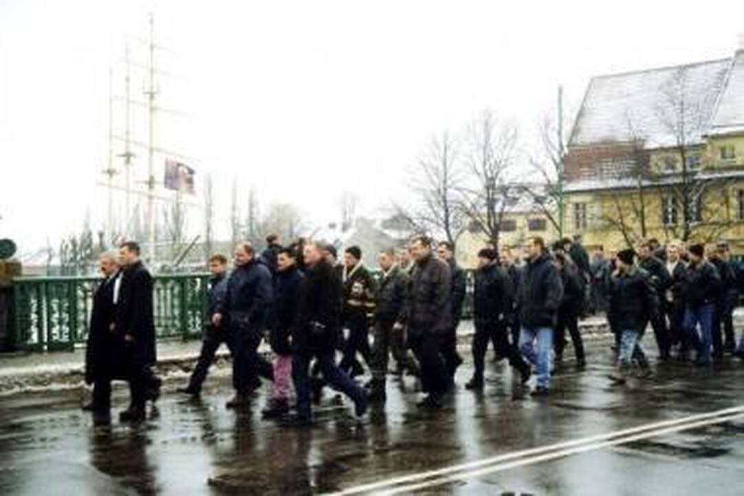 Protestai - be riaušių