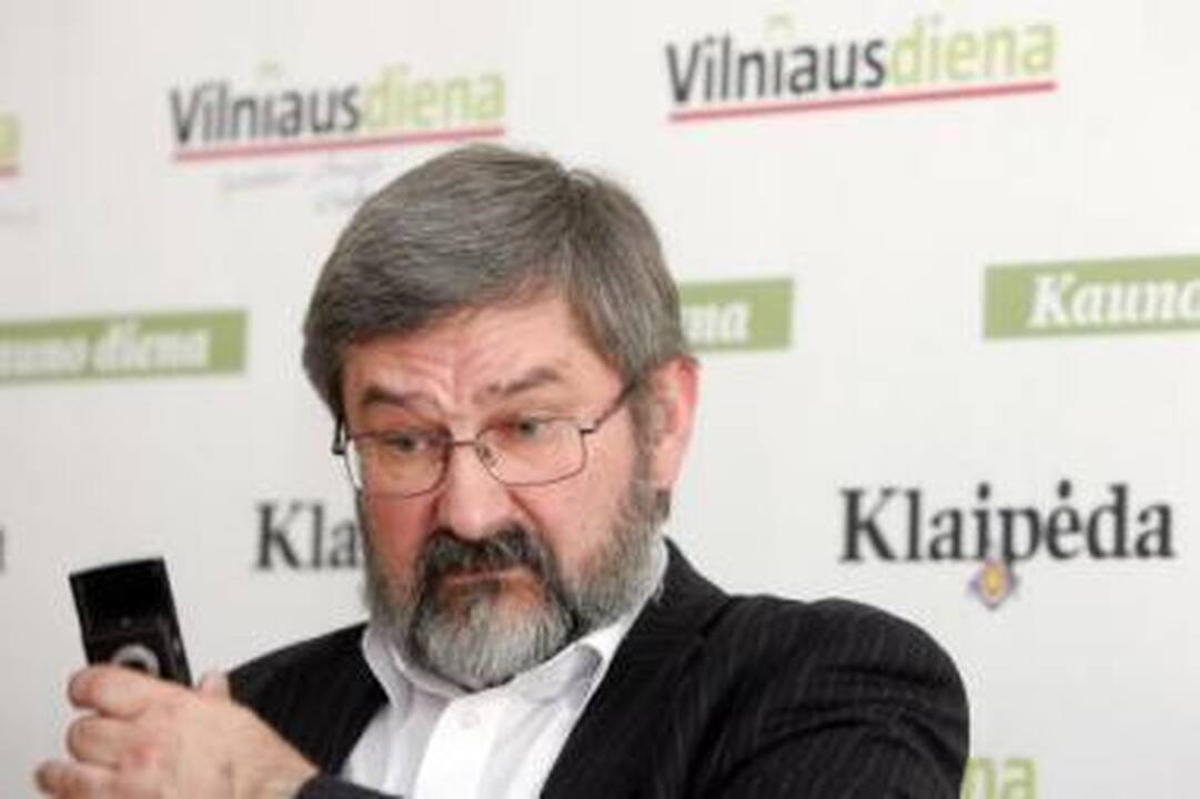 Versija: G.Babravičius bando įtikinti, kad partijai aukoja kiekvieną sutaupytą litą.