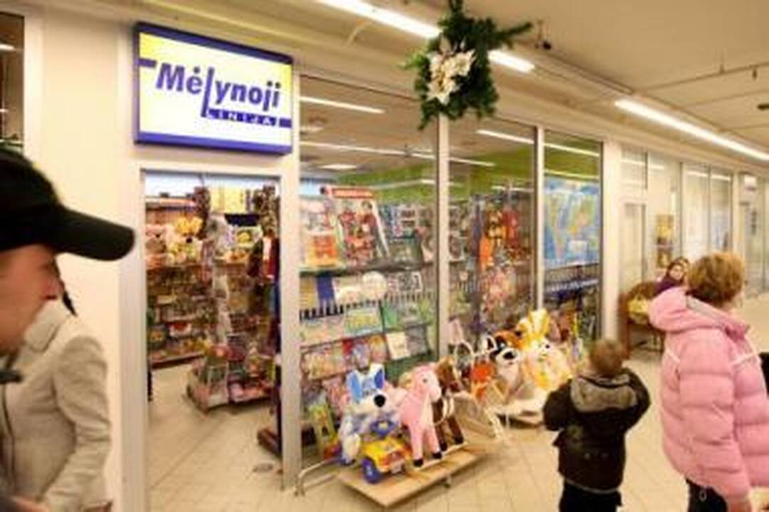 Verslas: krata buvo atlikta ir I.Jurgelevičiūtei priklausančioje parduotuvėje "Mėlynoji linija".