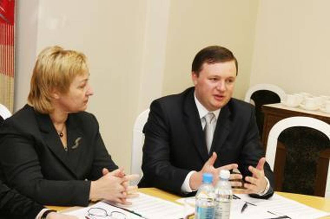 Ukrainiečiai partnerių ieško Klaipėdoje