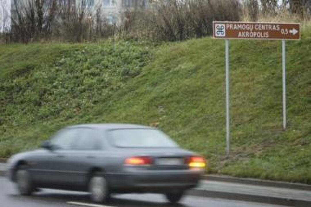 Nuoroda: turistų dėmesio vertos vietovės sostinėje žymimos nuo praėjusių metų pavasario.